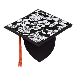 PINK BIKINI (BLACK/WHITE) GRADUATION CAP TOPPER