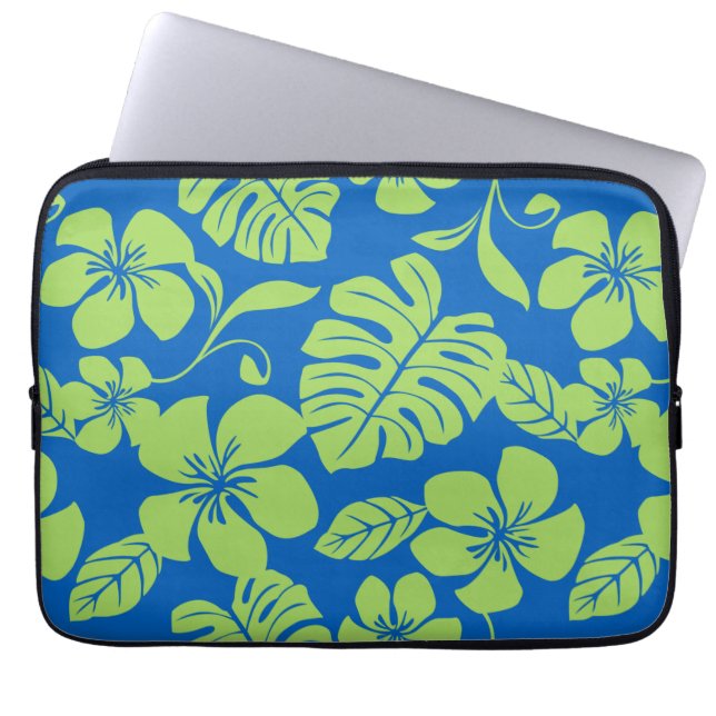 PINK BIKINI (BLUE/GREEN) LAPTOP SLEEVE (Front)