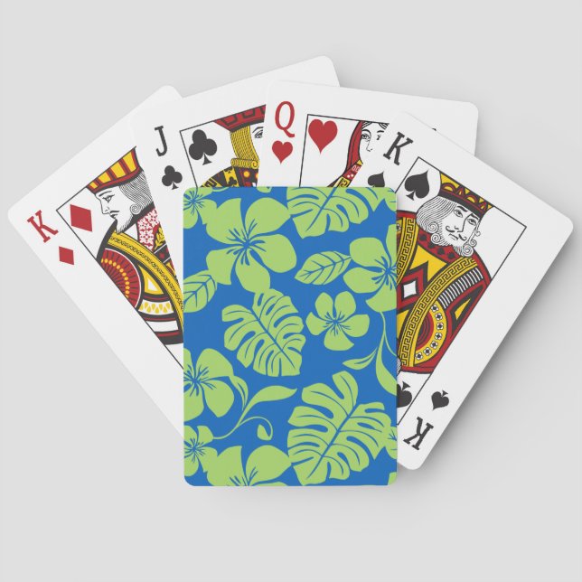PINK BIKINI (BLUE/GREEN) POKER CARDS (Back)