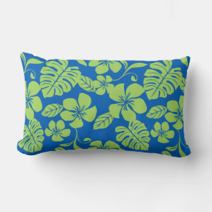 PINK BIKINI (BLUE/GREEN) Throw Pillow