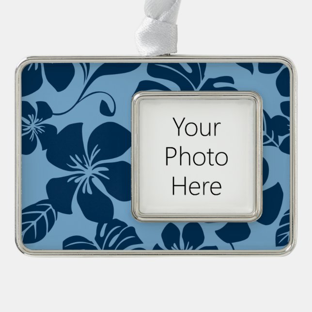 PINK BIKINI (BLUE x 2) Christmas Ornament (Front)