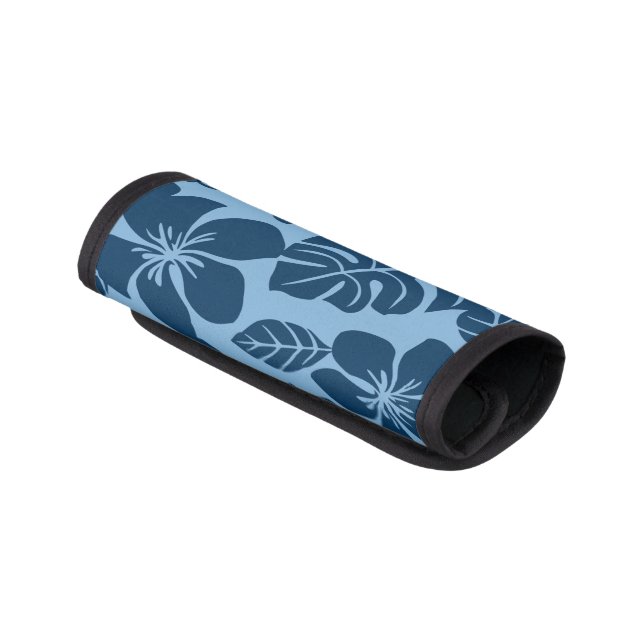 PINK BIKINI (BLUE x 2) Luggage Handle Wrap (Angled)