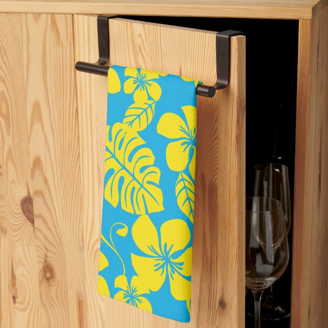 PINK BIKINI (BLUE/YELLOW) KITCHEN TOWEL (Thirds Fold)