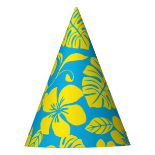 PINK BIKINI (BLUE/YELLOW) PARTY HAT