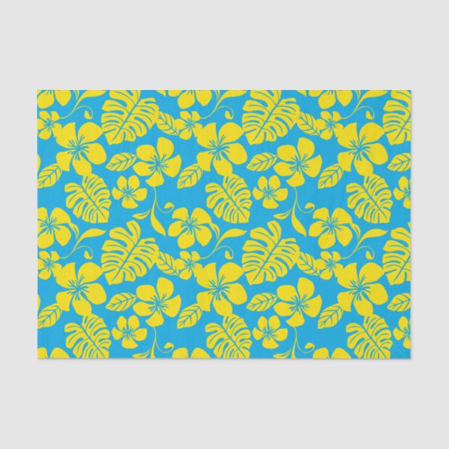 PINK BIKINI (BLUE/YELLOW) TISSUE PAPER (Front)