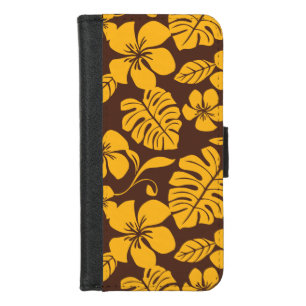 PINK BIKINI (BROWN/GOLD) iPhone 8/7 WALLET CASE