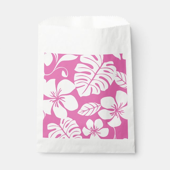 PINK BIKINI (FLAMINGO PINK) FAVOR BAG (Front)