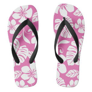 PINK BIKINI (FLAMINGO PINK) FLIP FLOPS