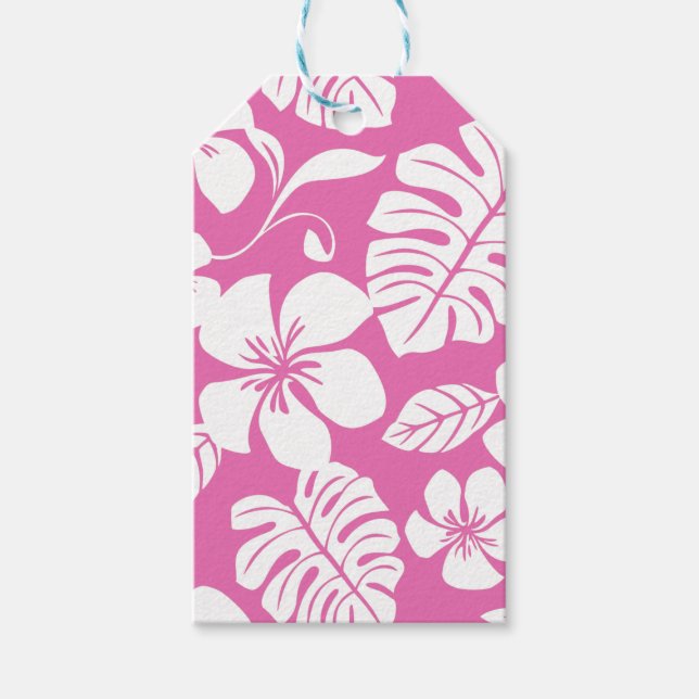 PINK BIKINI (FLAMINGO PINK) GIFT TAGS (Front)