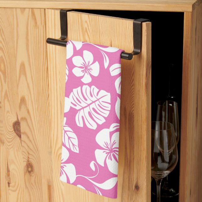 PINK BIKINI (FLAMINGO PINK) KITCHEN TOWEL (Thirds Fold)