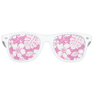 PINK BIKINI (FLAMINGO PINK) RETRO SUNGLASSES