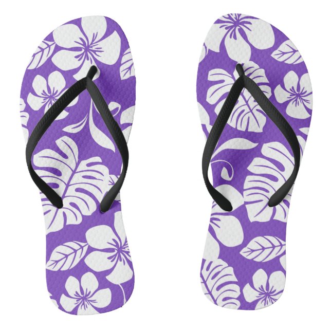 PINK BIKINI (GRAPE) FLIP FLOPS (Footbed)