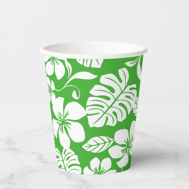 PINK BIKINI (GRASS GREEN) PAPER CUPS (Front)