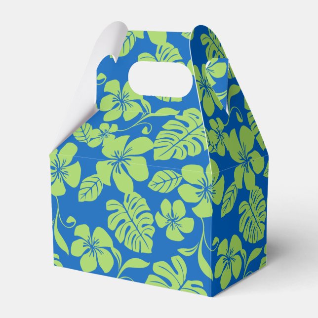 PINK BIKINI (GREEN/BLUE) FAVOR BOXES (Front Side)