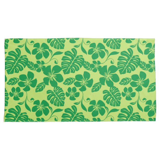 PINK BIKINI (GREEN x 2) Pillow Case (Front-Right)