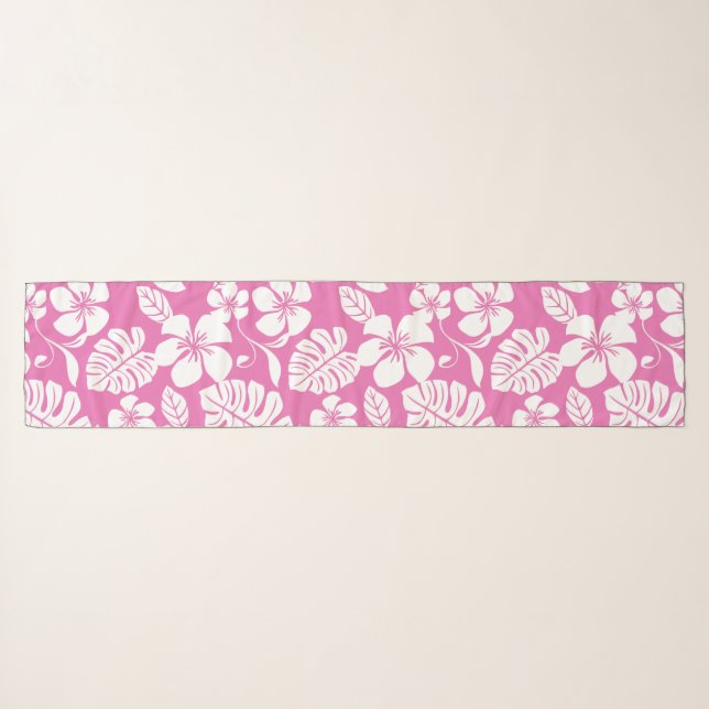 PINK BIKINI IN FLAMINGO PINK SCARF (Front (Horizontal))