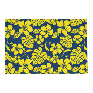 PINK BIKINI (NAVY/YELLOW) PLACEMAT