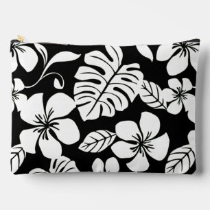 PINK BIKINI PATTERN IN BLACK ACCESSORY POUCH