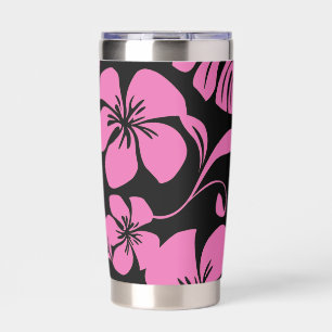 PINK BIKINI PATTERN IN BLACK/PINK INSULATED TUMBLER