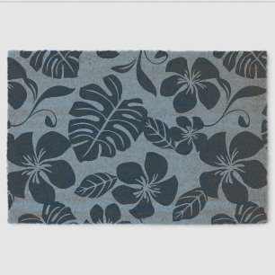 PINK BIKINI PATTERN IN BLUE x 2 Fiber Doormat