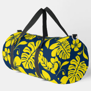 PINK BIKINI PATTERN IN BLUE/YELLOW DUFFLE BAG