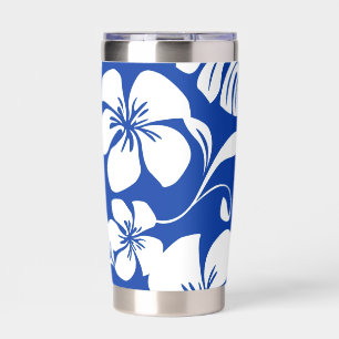 PINK BIKINI PATTERN IN ROYAL BLUE INSULATED TUMBLER