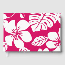 PINK BIKINI PATTERN IN STRAWBERRY RED