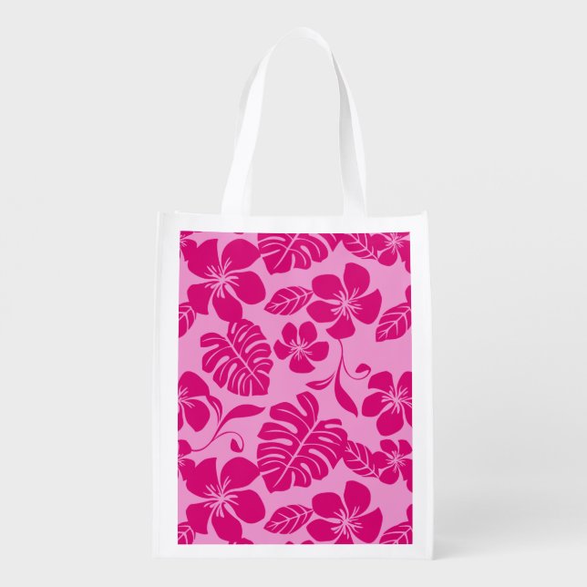PINK BIKINI (PINK x 2) Grocery Bag (Back)