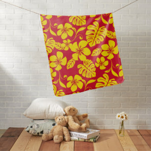 PINK BIKINI (RED/GOLD) BABY BLANKET