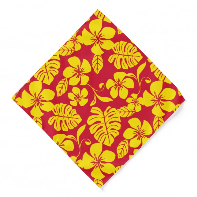 PINK BIKINI (RED/GOLD) Bandana (Front)