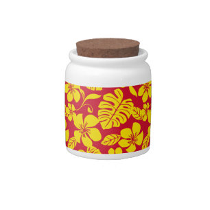 PINK BIKINI (RED/GOLD) CANDY JAR