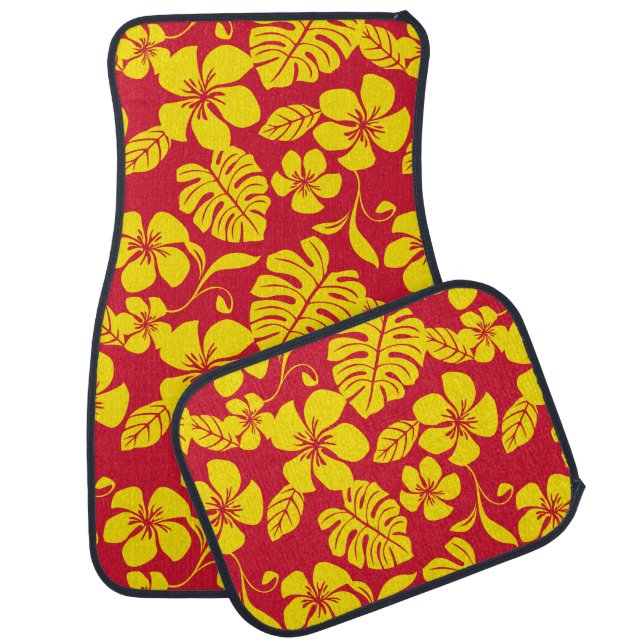 PINK BIKINI (RED/GOLD) CAR FLOOR MAT (Set)