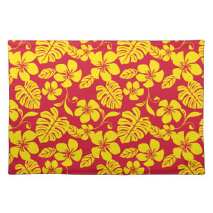 PINK BIKINI (RED/GOLD) CLOTH PLACEMAT