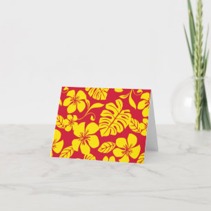 PINK BIKINI (RED/GOLD) THANK YOU CARD