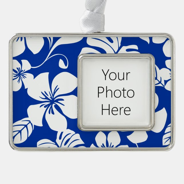 PINK BIKINI (ROYAL BLUE) CHRISTMAS ORNAMENT (Front)