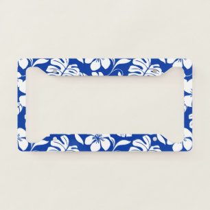 PINK BIKINI (ROYAL BLUE) LICENSE PLATE FRAME