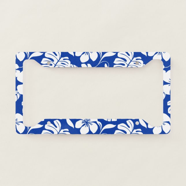 PINK BIKINI (ROYAL BLUE) LICENSE PLATE FRAME (Front)