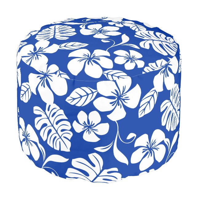 PINK BIKINI (ROYAL BLUE) POUF (Angled Front)