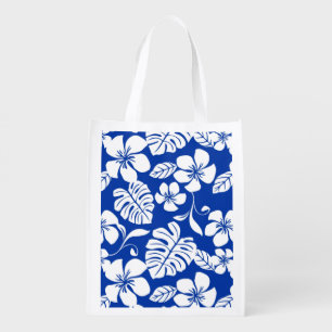 PINK BIKINI (ROYAL BLUE) Reusable Grocery Bag