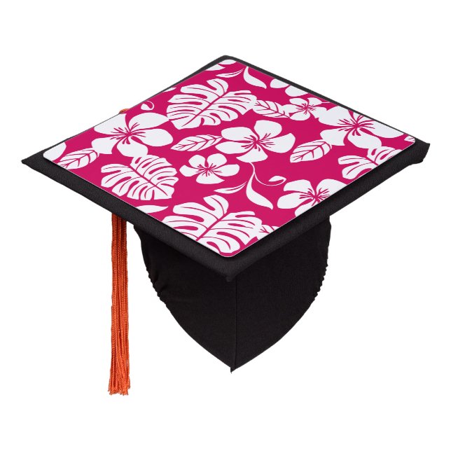 PINK BIKINI (STRAWBERRY RED) GRADUATION CAP TOPPER (Angled)
