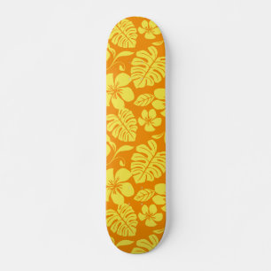 PINK BIKINI (TANGERINE/YELLOW) SKATEBOARD
