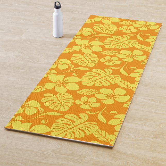 PINK BIKINI (TANGERINE/YELLOW) YOGA MAT (In Situ)