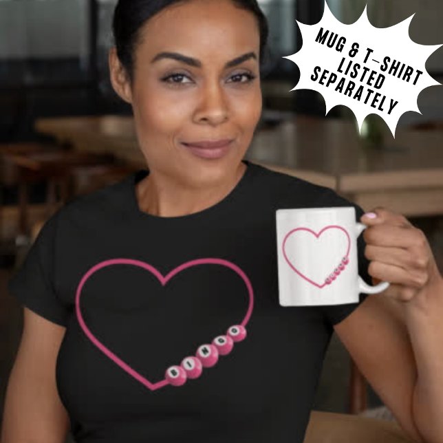 Pink BINGO Heart Customizable Mug (Creator Uploaded)