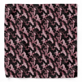 Pink birds bandana