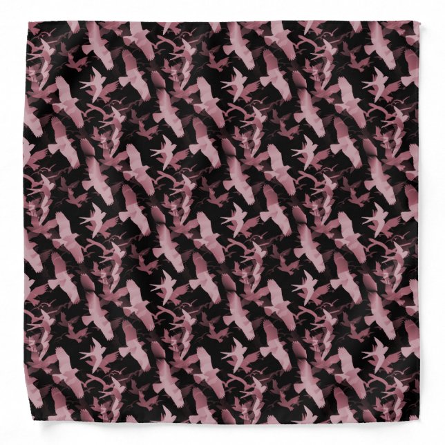 Pink birds bandana (Front)