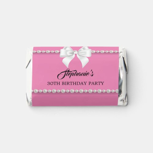 Pink Birthday Bridal Event Elegant Tiffany Hersheys Miniatures