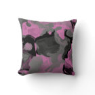 Pink Black and Gray abstract