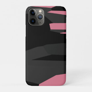 Pink Black and Gray iPhone 11 Pro Case