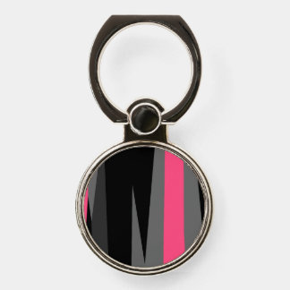 Pink Black and Gray Phone Ring Stand