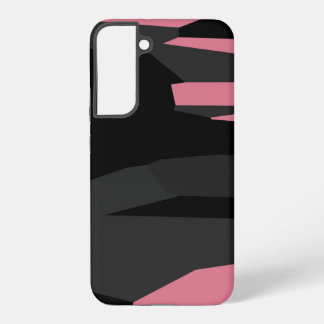 Pink Black and Gray Samsung Galaxy S22+ Case